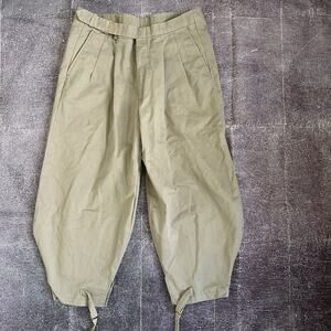 Men's Vintage 80's Payne Stewart USA Beige Khaki Golf Knickers Pants Sz 36 X 24